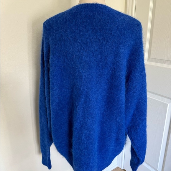Ann Andelman Blue Alpaca Sweater NWOT - Picture 4 of 6